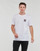 Textiel Heren T-shirts korte mouwen HUGO HUGO-Dimento Zwart / Wit