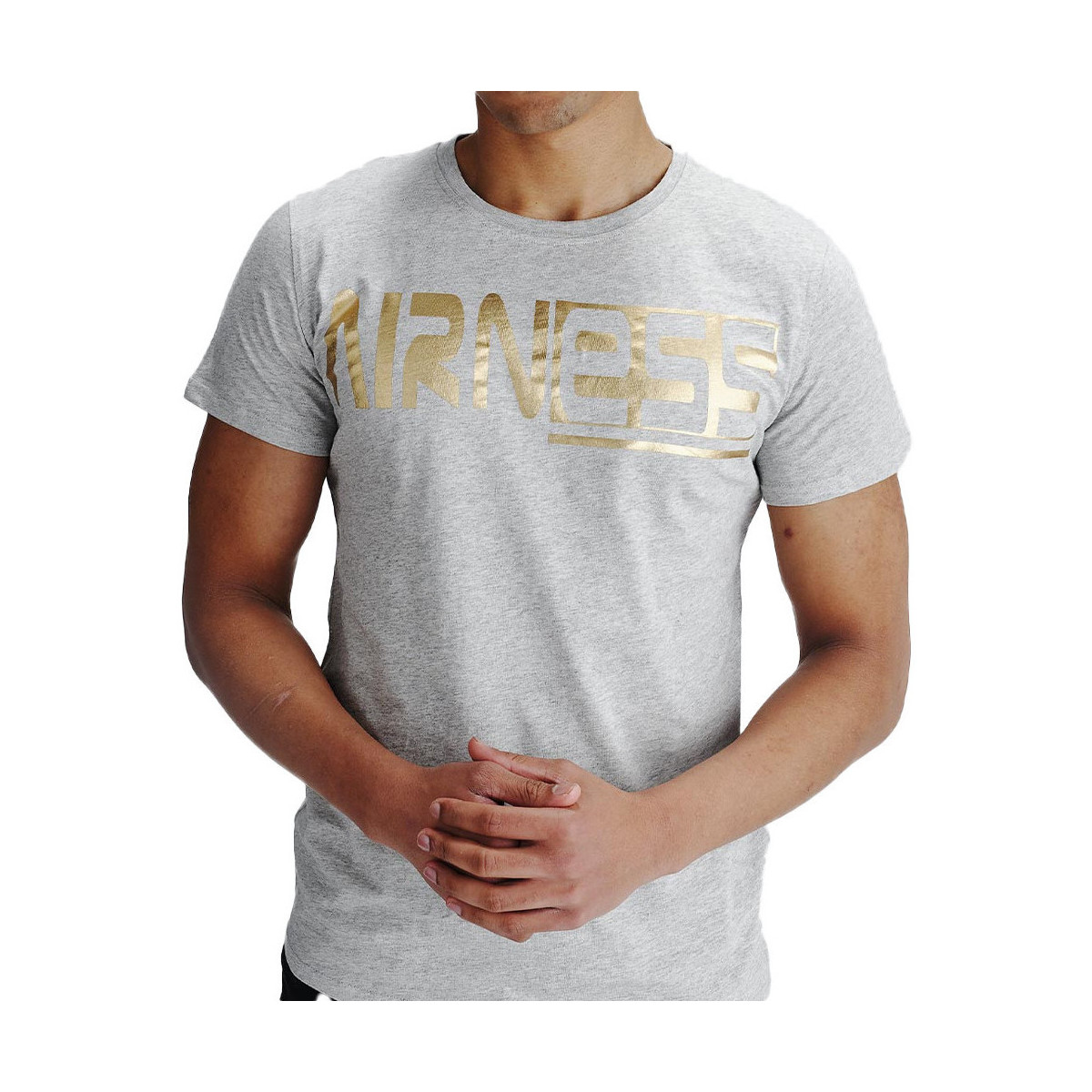 Textiel Heren T-shirts & Polo’s Airness  Grijs
