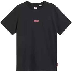 Textiel Heren T-shirts korte mouwen Levi's  Zwart