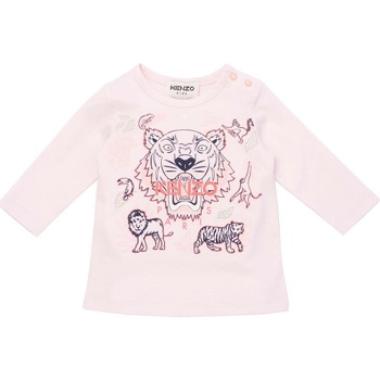 Textiel Meisjes T-shirts & Polo’s Kenzo K05106-LICHT.ROZE 