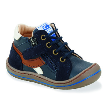 Schoenen Jongens Hoge sneakers GBB FLEXOO ZIPOU Blauw