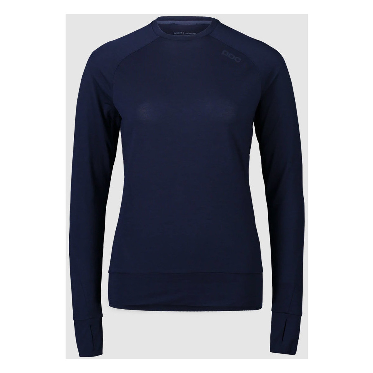 Textiel Dames Overhemden Poc W's Light Merino Jersey_Tumaline Navy X20616301582MED1 Blauw