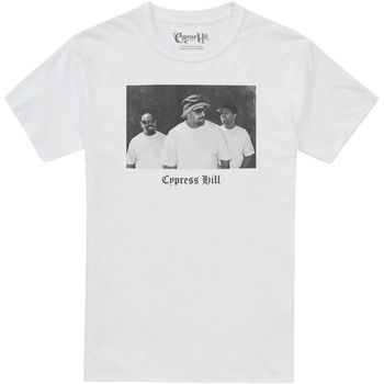 Textiel Heren T-shirts met lange mouwen Cypress Hill  Wit