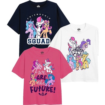 Textiel Meisjes T-shirts met lange mouwen My Little Pony  Multicolour