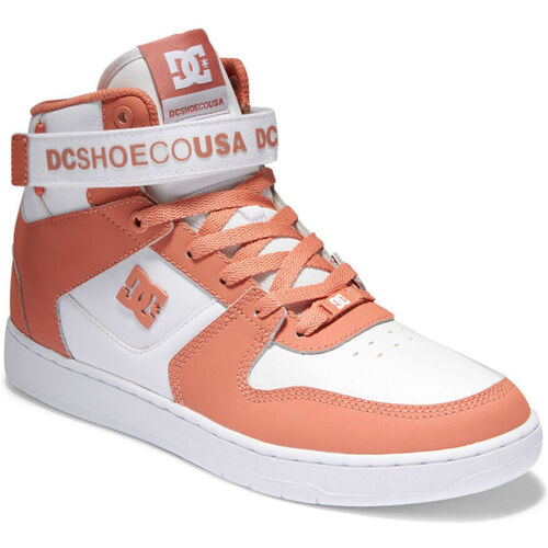 Schoenen Heren Sneakers DC Shoes Pensford ADYS400038 WHITE/CITRUS (WCT) Wit