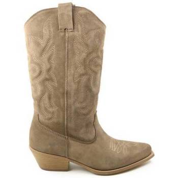 Schoenen Dames Low boots Shoecolate DAMES laars   8.13.25.002.01 taupe taupe