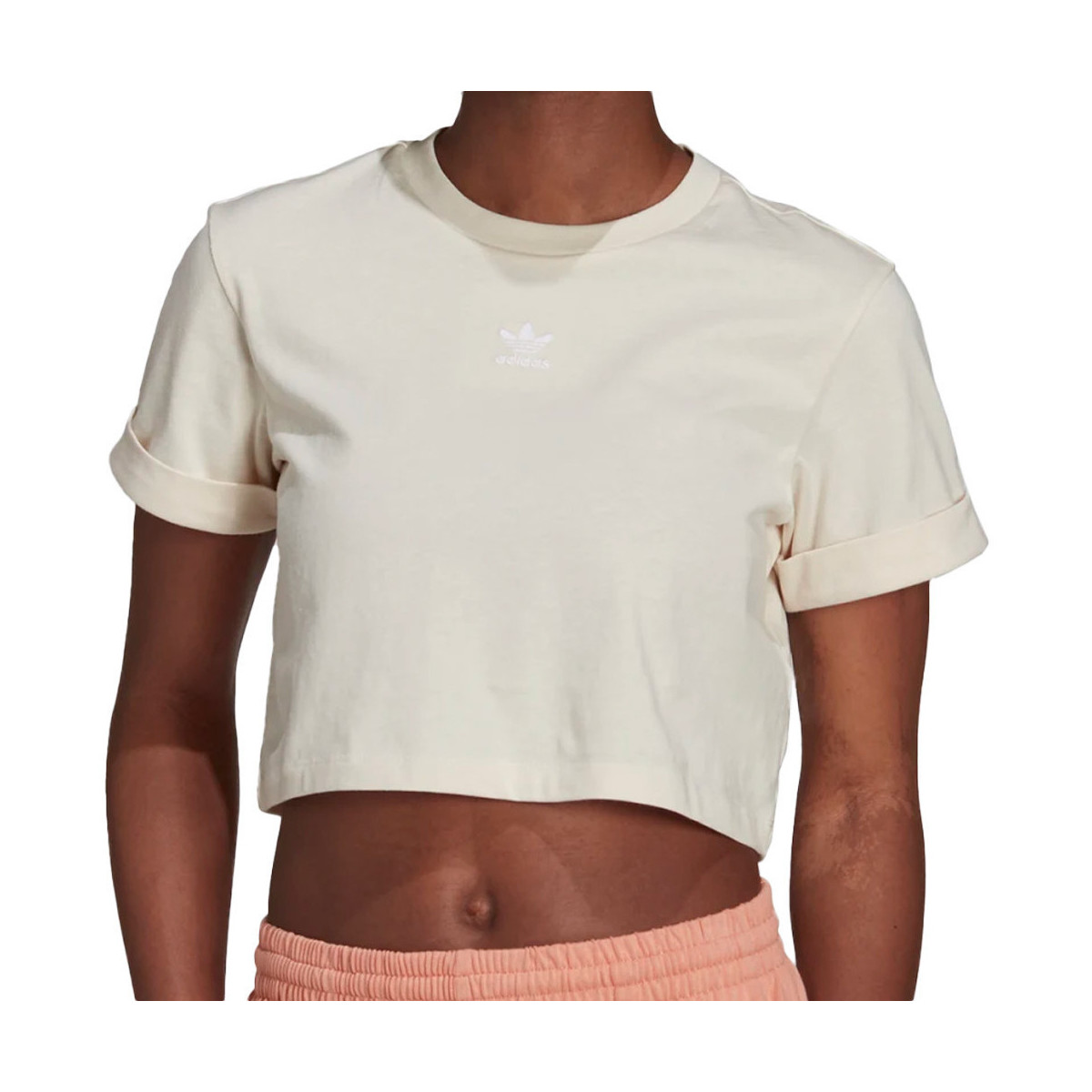 Textiel Meisjes T-shirts & Polo’s adidas Originals  Wit