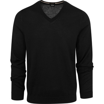 Textiel Heren Sweaters / Sweatshirts BOSS Pullover Melba Wol Zwart Zwart