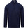Textiel Heren Sweaters / Sweatshirts Suitable Half Zip Trui Wol Blend Navy Blauw