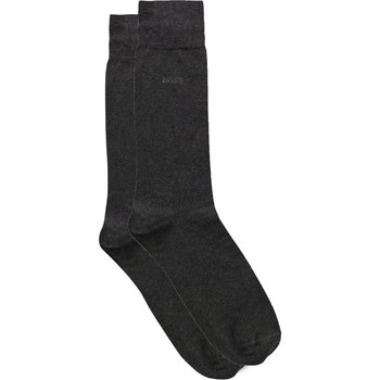 Ondergoed Heren Socks BOSS Sokken 2-Pack Antraciet Grijs
