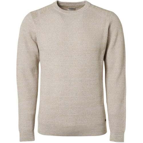 Textiel Heren Sweaters / Sweatshirts No Excess Trui Gebreid Beige Beige
