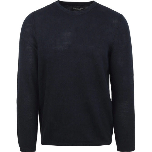 Textiel Heren Sweaters / Sweatshirts Marc O'Polo Trui O-Hals Donkerblauw Blauw