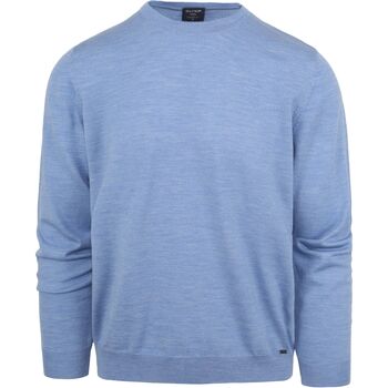 Textiel Heren Sweaters / Sweatshirts Olymp Trui O-Hals Wol Lichtblauw Blauw