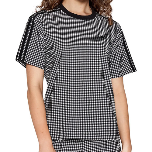 Textiel Meisjes T-shirts korte mouwen adidas Originals  Zwart