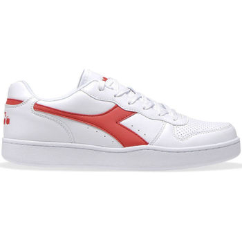 Schoenen Heren Sneakers Diadora Playground 101.172319 01 C0673 White/Red Rood