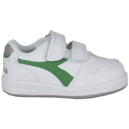 Schoenen Kinderen Sneakers Diadora 101.173302 01 C1931 White/Peas cream Groen