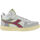 Schoenen Dames Sneakers Diadora MAGIC BASKET DEMI C6655 White/Lunar rock Wit
