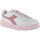 Schoenen Kinderen Sneakers Diadora 101.176595 01 C0237 White/Sweet pink Roze