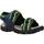 Schoenen Jongens Sandalen / Open schoenen Geox JR SANDAL STRADA A Groen
