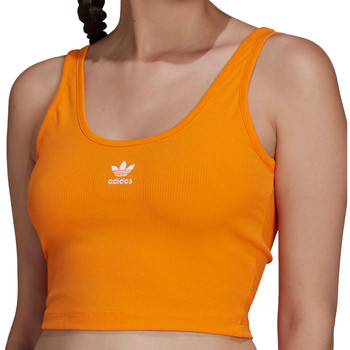Textiel Meisjes Mouwloze tops adidas Originals  Oranje