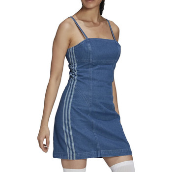Textiel Meisjes Korte jurken adidas Originals  Blauw
