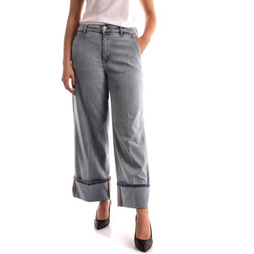 Textiel Dames Straight jeans Emme Marella EDOTTO Blauw