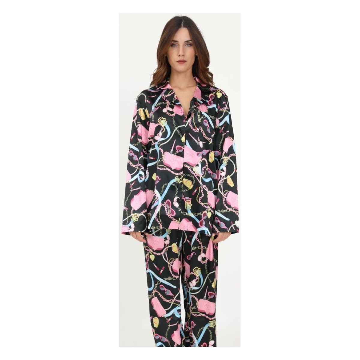 Textiel Dames Pyjama's / nachthemden Chiara Ferragni  Zwart
