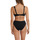 Textiel Dames Bikinibroekjes- en tops Lisca Hoge taille zwembroekje met verstelbare zijkanten Rhodes Zwart