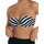Textiel Dames Bikinibroekjes- en tops Lisca Multinational bandeau zwemkleding top Rhodes Zwart