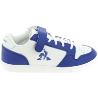Schoenen Jongens Sneakers Le Coq Sportif Breakpoint C Blanc Bleu Wit