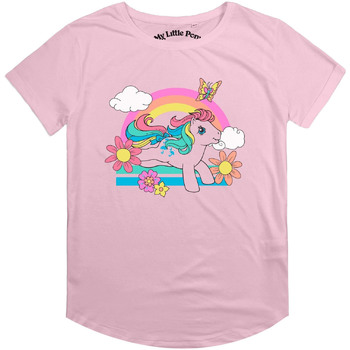 Textiel Dames T-shirts met lange mouwen My Little Pony  Rood