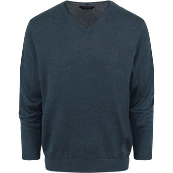 Textiel Heren Sweaters / Sweatshirts Casa Moda Pullover Blauw Melange Blauw