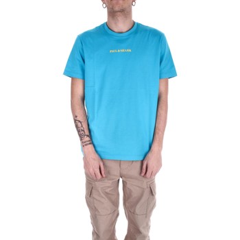 Textiel Heren T-shirts korte mouwen Paul & Shark 23411014 Blauw