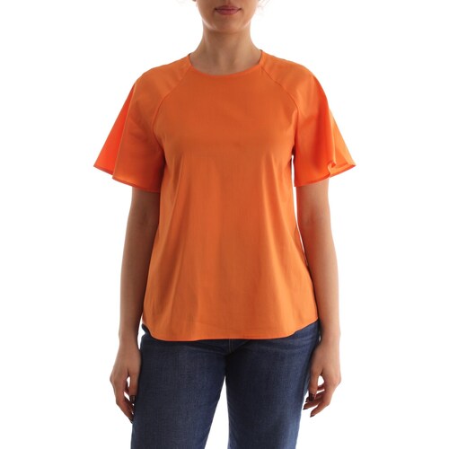 Textiel Dames Overhemden Emme Marella ASSUNTA Oranje