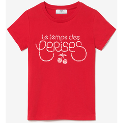 Textiel Meisjes T-shirts & Polo’s Le Temps des Cerises T-shirt WANDAGI Rood