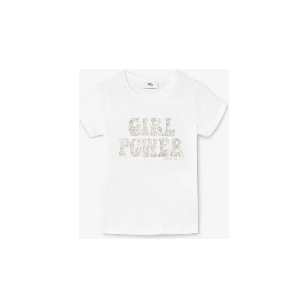 Textiel Meisjes T-shirts & Polo’s Le Temps des Cerises T-shirt POWERGI Wit