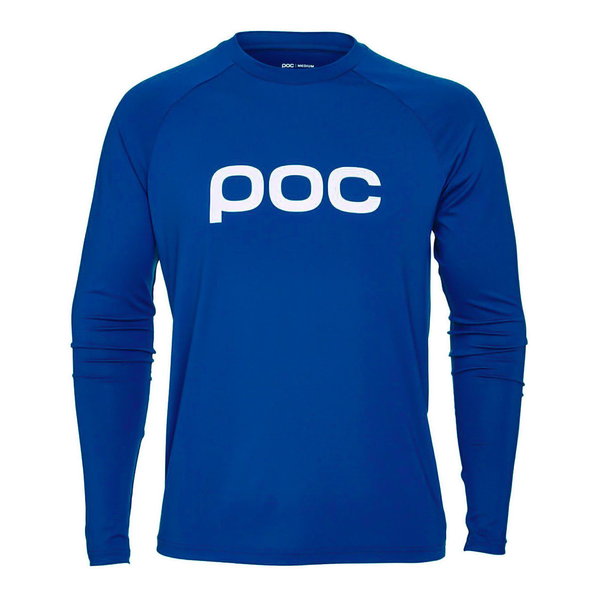 Textiel T-shirts & Polo’s Poc 52841-SMS  ESSENTIAL ENDURO HOOD LOGO BLUE Blauw
