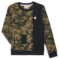 Textiel Jongens Sweaters / Sweatshirts Timberland T25U60-655-J Camouflage