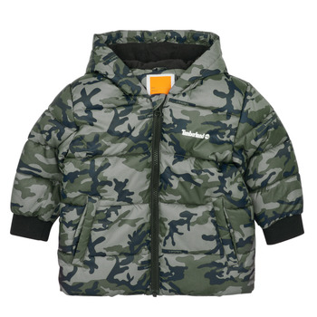 Textiel Jongens Dons gevoerde jassen Timberland T60015-655-C Camouflage