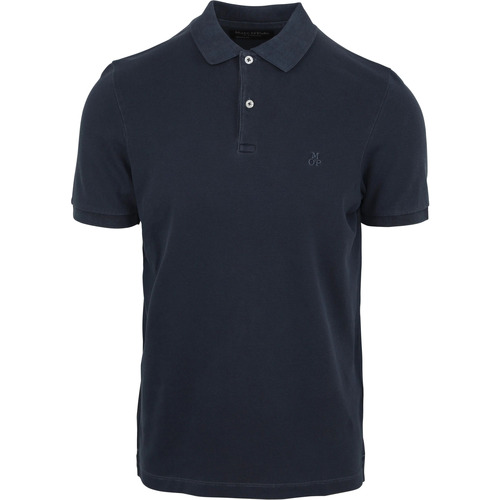 Textiel Heren T-shirts & Polo’s Marc O'Polo Poloshirt Donkerblauw Blauw