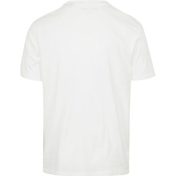 Marc O'Polo T-Shirt Logo Wit Wit