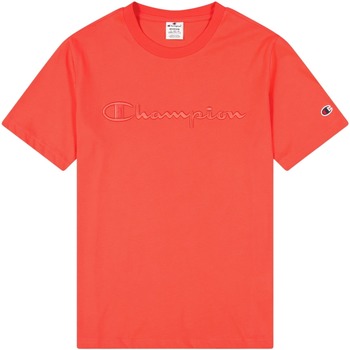 Textiel Heren T-shirts korte mouwen Champion T-shirt  Cml Logo Multicolour