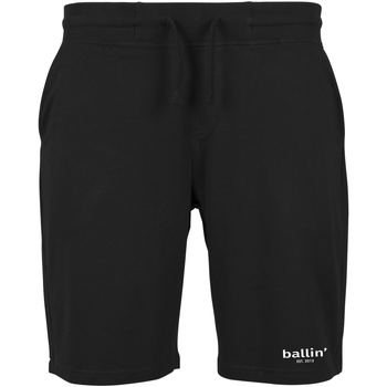 Textiel Heren Korte broeken / Bermuda's Ballin Est. 2013 Small Logo Jogging Short Zwart