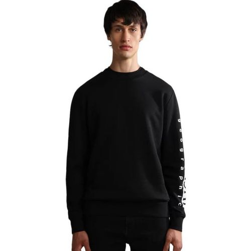 Textiel Heren Sweaters / Sweatshirts Napapijri  Zwart