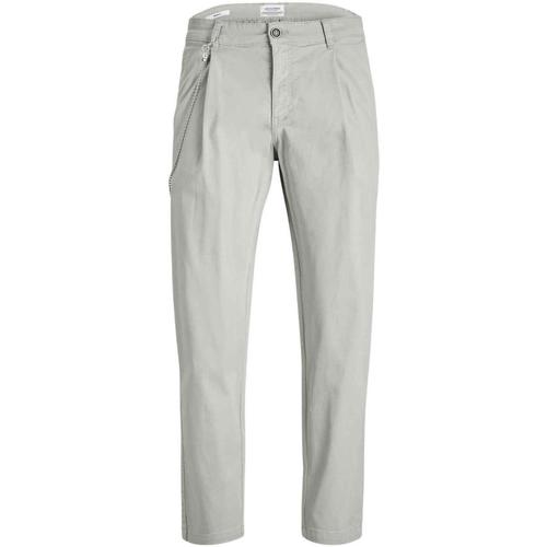 Textiel Heren Broeken / Pantalons Jack & Jones  Grijs