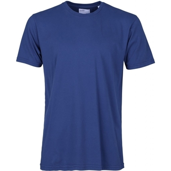 Textiel T-shirts korte mouwen Colorful Standard T-shirt  Classic Organic royal blue Blauw