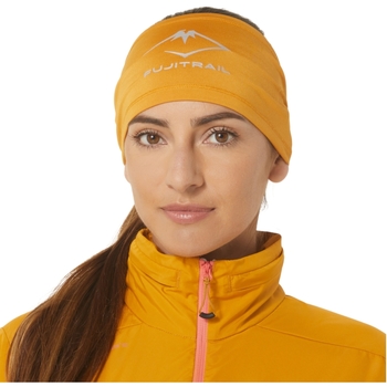 Accessoires Sportaccessoires Asics Fujitrail Headband Geel