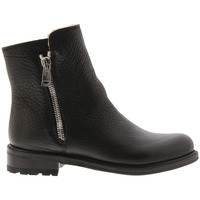 Schoenen Dames Laarzen Blackstone Chaussures femme  Zipper Boot - Fur Zwart
