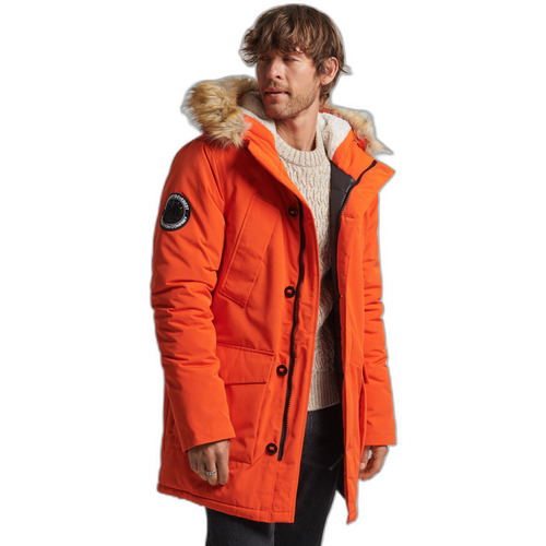 Textiel Heren Jacks / Blazers Superdry Parka  Everest Oranje