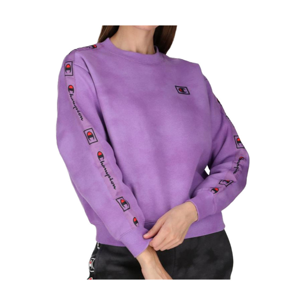 Textiel Dames Sweaters / Sweatshirts Champion  Violet